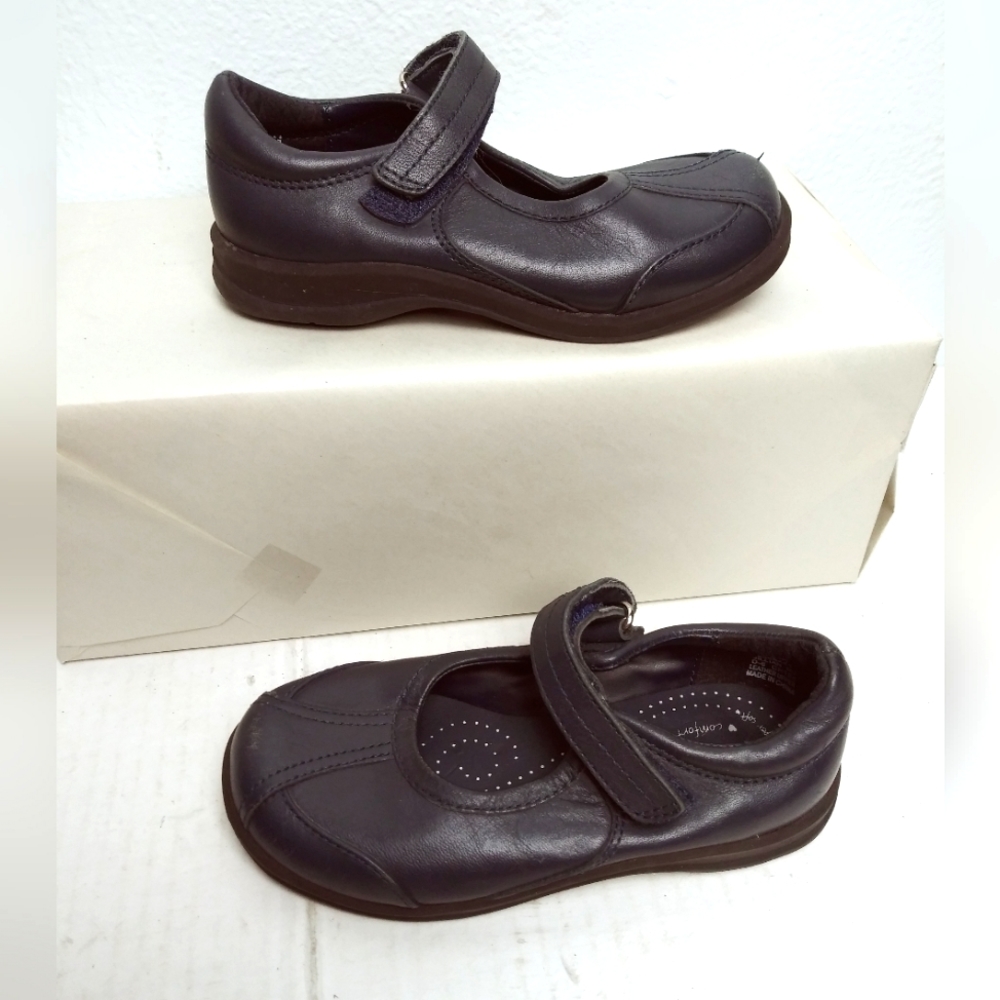 Stride rite Jillian Mary Jane Toddler Girl Size 8.5M Navy